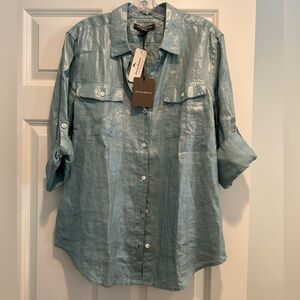 Tommy Bahama‘Heavenly Peace’ Linen Button-Front Shirt